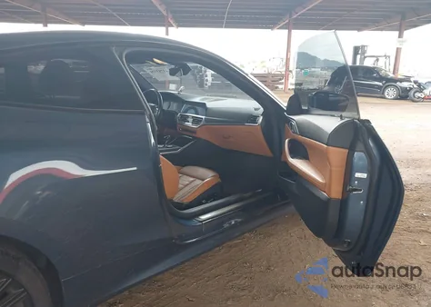 2021 BMW 430I из США, поврежденный, VIN WBA53AP02MCF83135